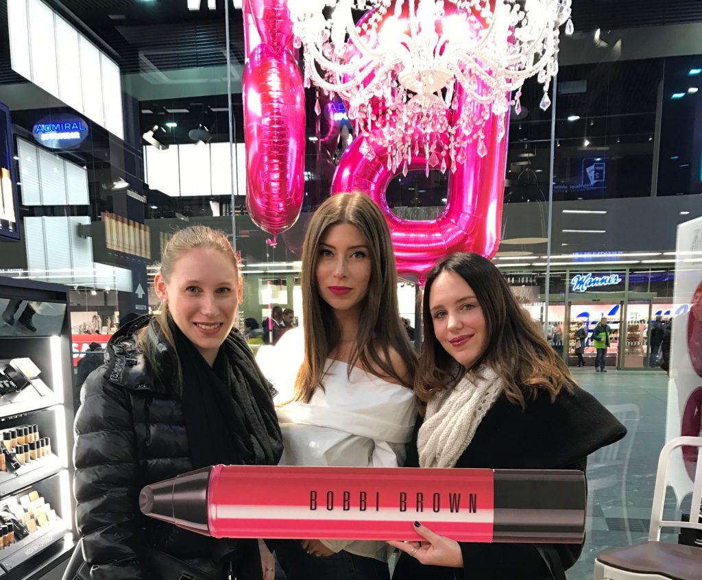 Monats(s)talk: Februar Bobbi Brown Liquid Lip Art Stick Prelaunch with Vicky Heiler
