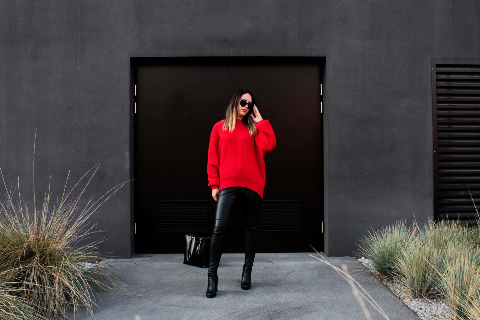 TRENDFARBE ROT: One Trend – Different Styles roter Pullover H&M Trendfarbe Rot