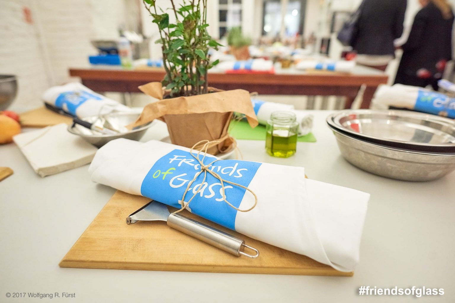 Friends of Glass – Kochevent bei Wrenkh