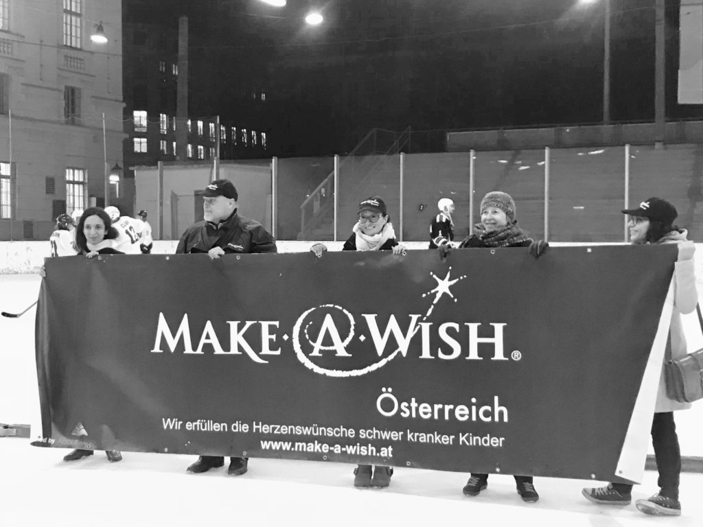 Eishockeymatch Promis Make-A-Wish Foundation