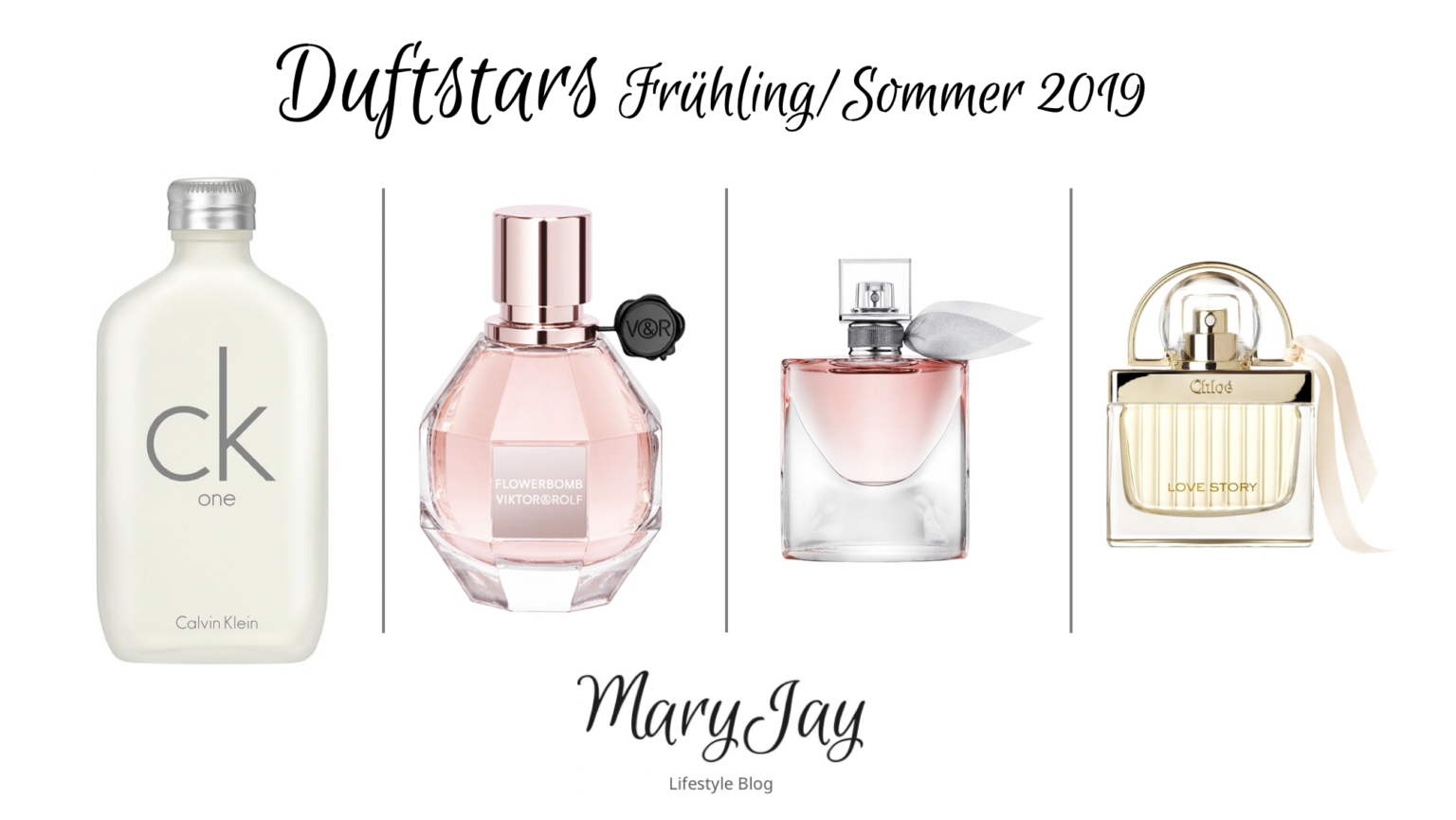 Blumig, fruchtig und frisch: Die Duftstars im Frühling 2019 Duftstars Frühling Sommer 2019