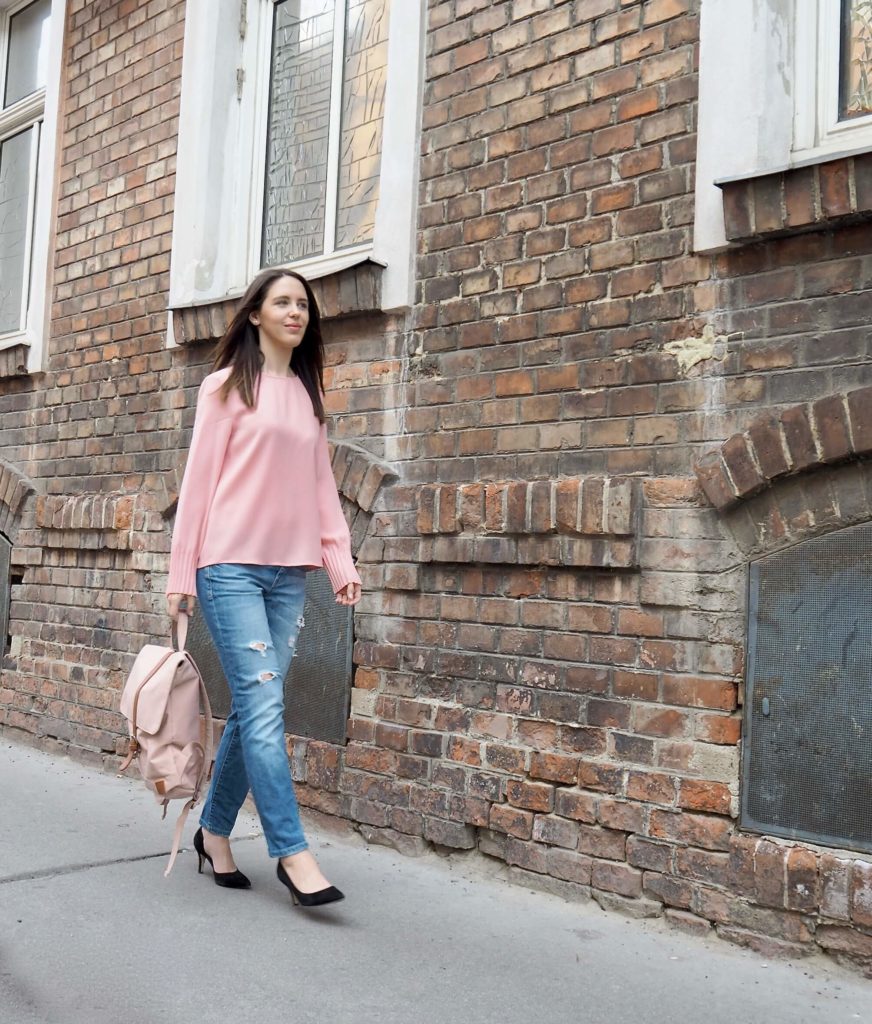 In der Trendfarbe Pressed Rose in den Frühling Maryjay Pressed Rose Outfit