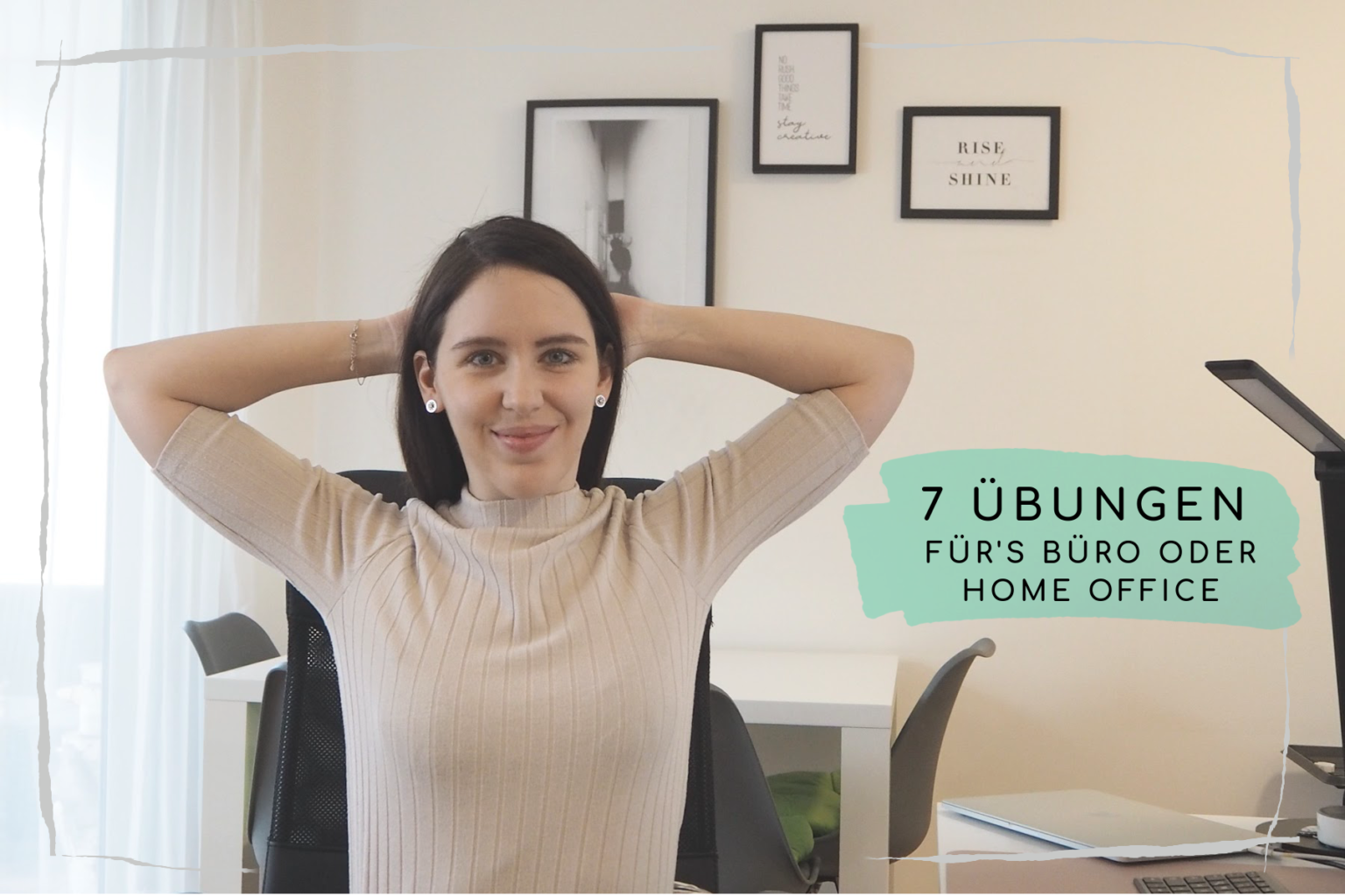 Office Fitness: Diese 7 Übungen eignen sich sowohl für’s Home Office als auch für’s Büro